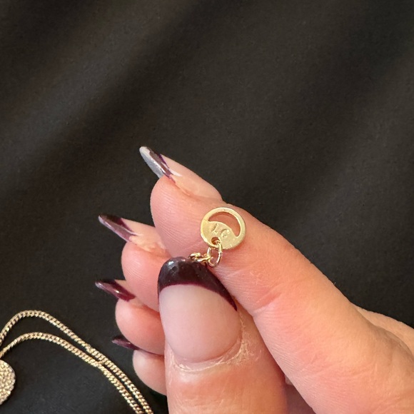 Lili Claspe Frankie Heart Pendant Clear CZ Necklace - Picture 6 of 7